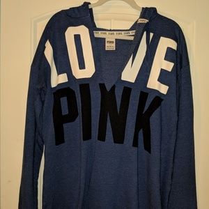 PINK size large hoodie